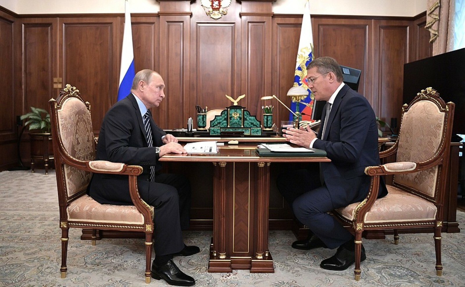 Владимир Путин поблагодарил Радия Хабирова за создание хороших условий для инвесторов