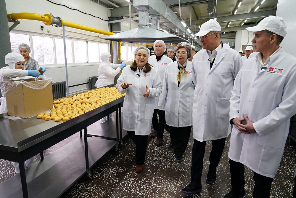 В Чишмах модернизировали завод детского и диетического питания «ВкусЛайн»