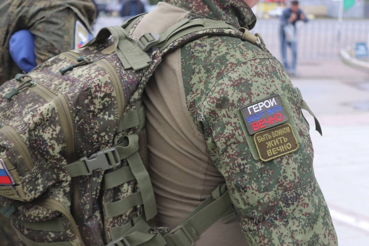 В Башкирии в зону СВО проводили очередную группу бойцов после отпуска