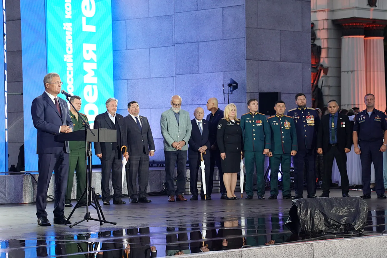 В Уфе прошёл финал конкурса патриотической песни «Время героев»