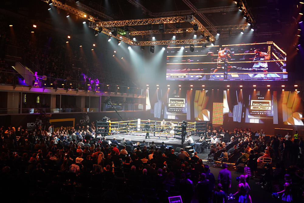 В Уфе прошёл вечер профессионального бокса «Лига Ставок IBA.PRO 3»