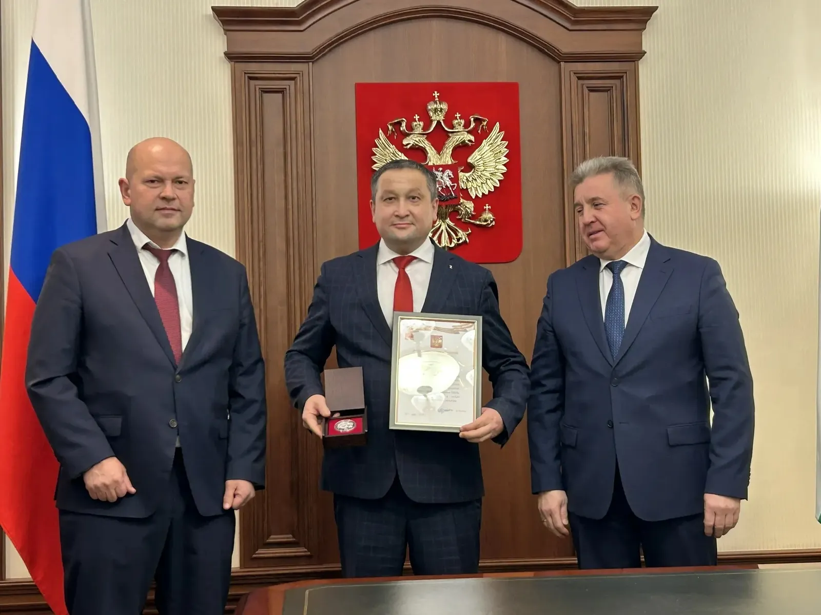 Наш земляк удостоен медали Российского организационного комитета «Победа»
