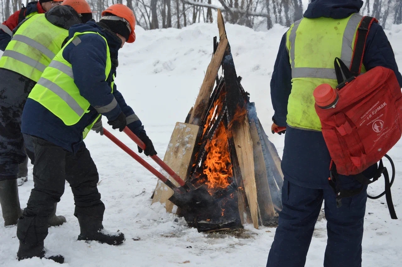 Межрегиональные учения на отработку действий при возникновении лесных пожаров