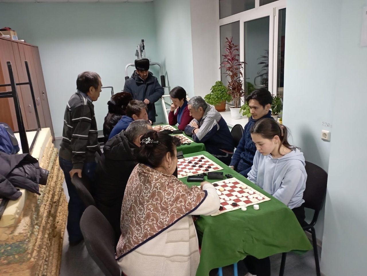 Шашечный турнир прошел в Юлдыбае
