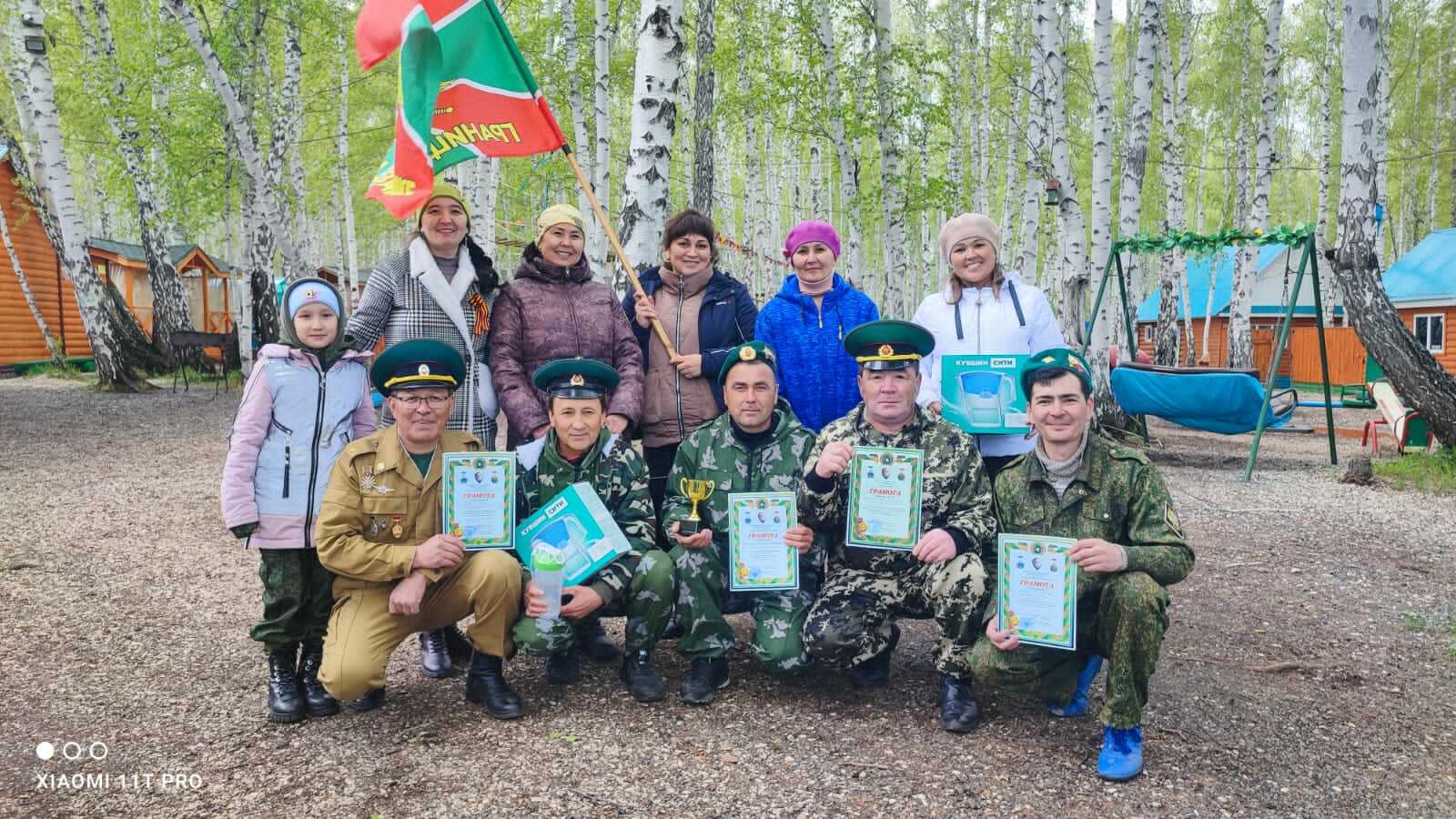 Пограничники Зилаирского района приняли участие в зональном слете ветеранов Пограничных войск Зауралья