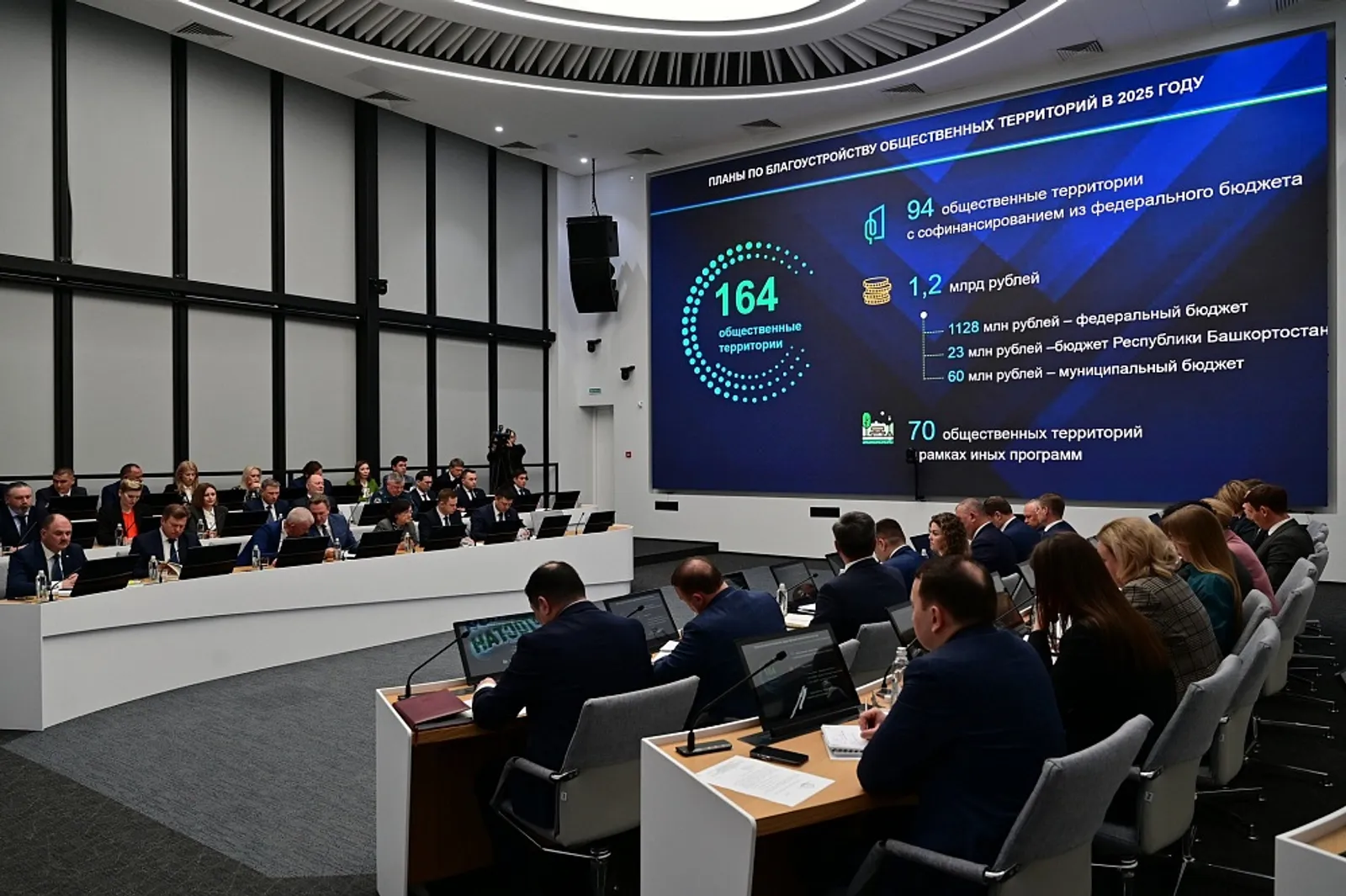 В Башкирии в 2025 году приведут в порядок 164 общественные территории