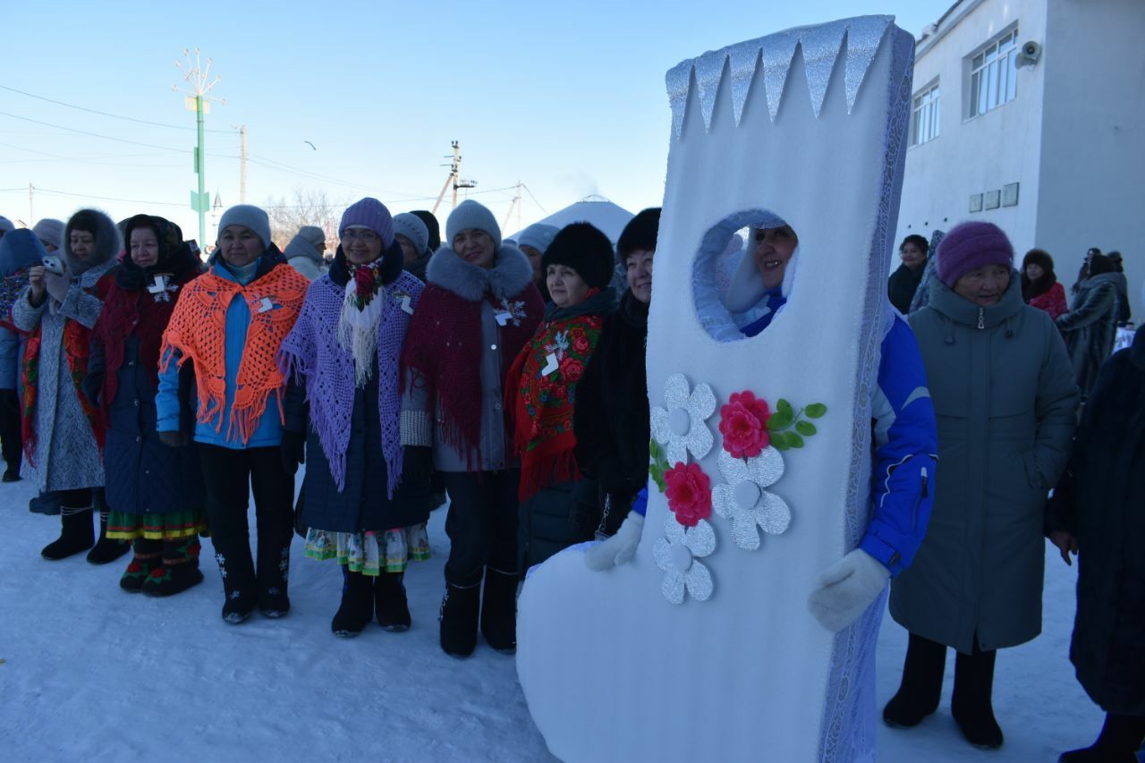 В с.Матраево  провели смотр-конкурс "Ай, да валенки!"