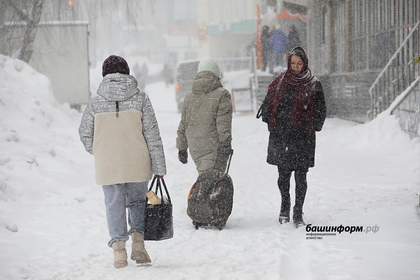 После обильных снегопадов в Башкортостане начнутся сильные морозы