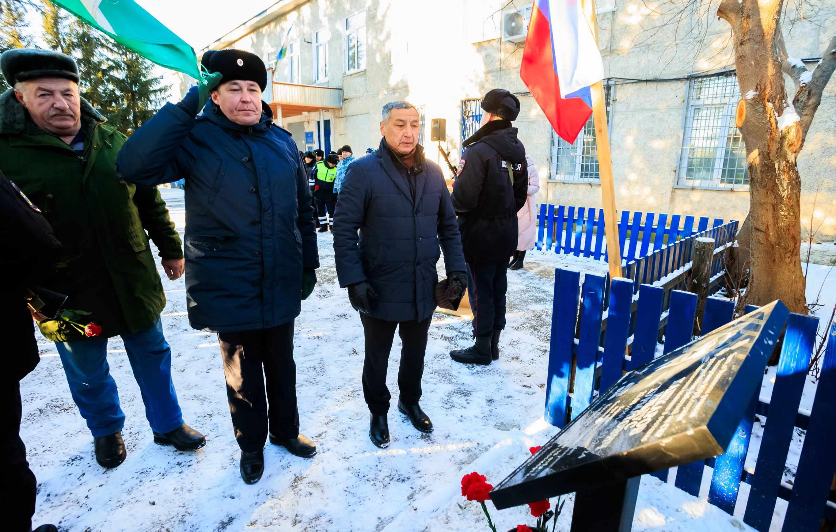 Земляки чтят память Героя Отечества