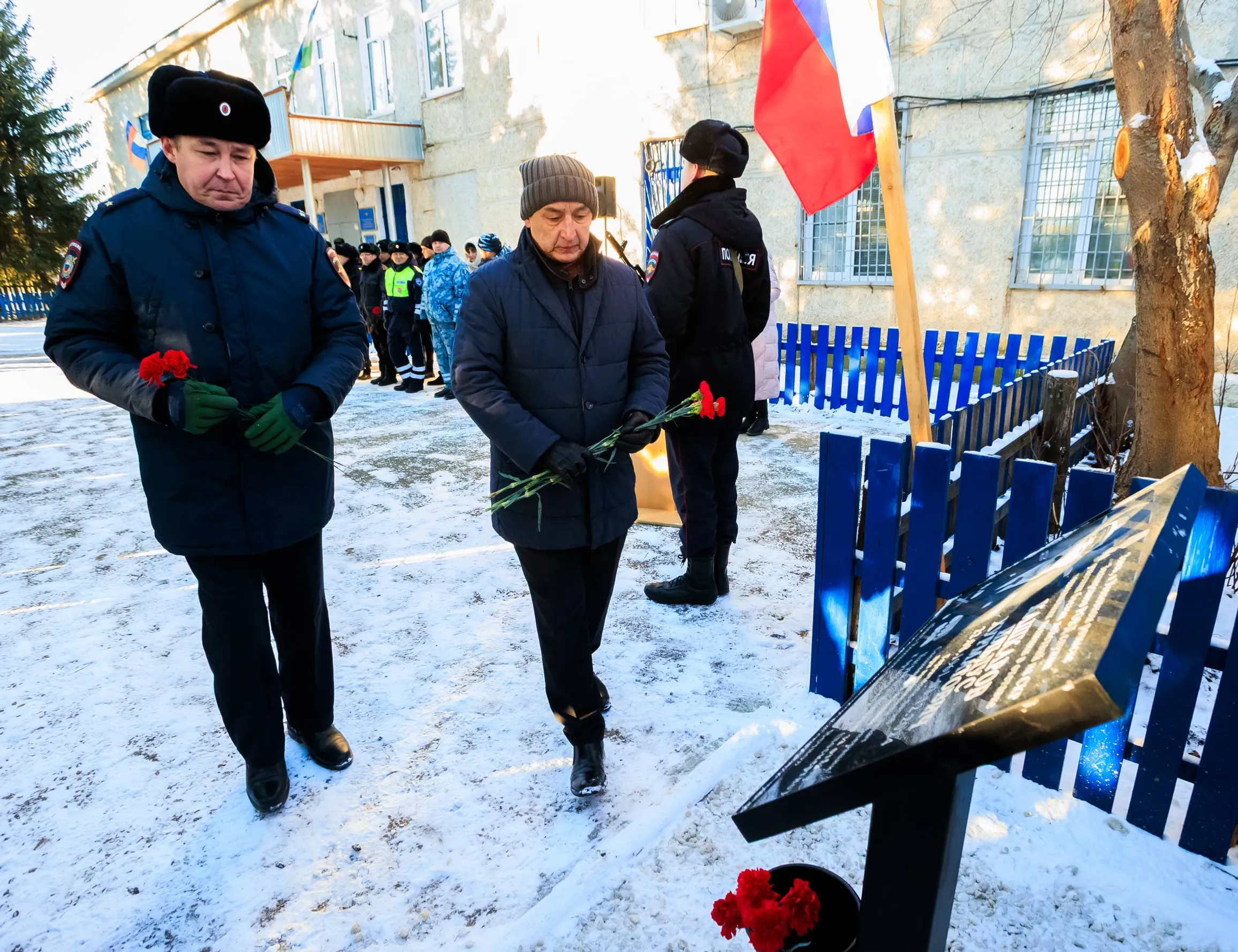 Земляки чтят память Героя Отечества