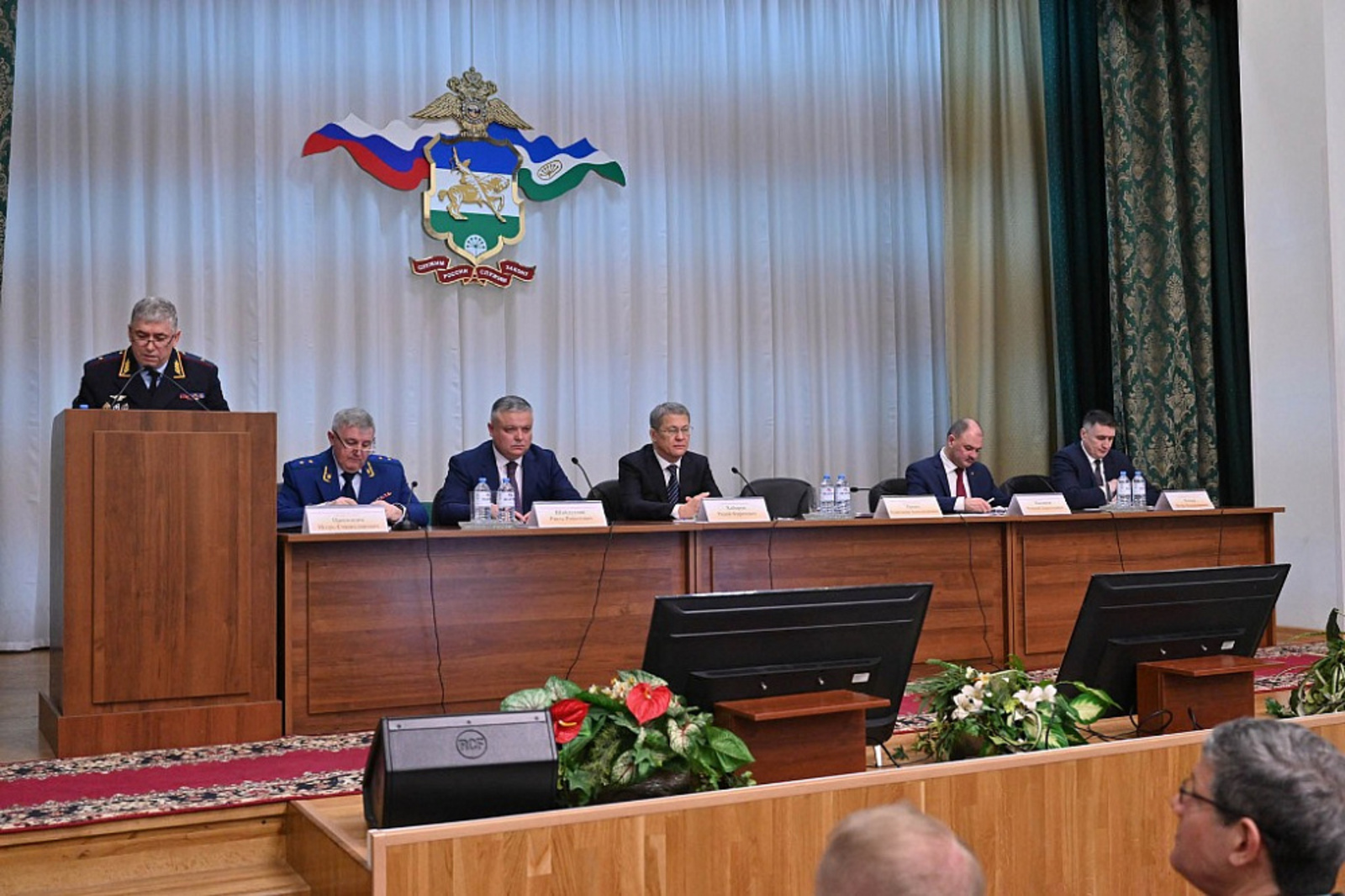 Радий Хабиров выступил на коллегии Министерства внутренних дел по Башкортостану