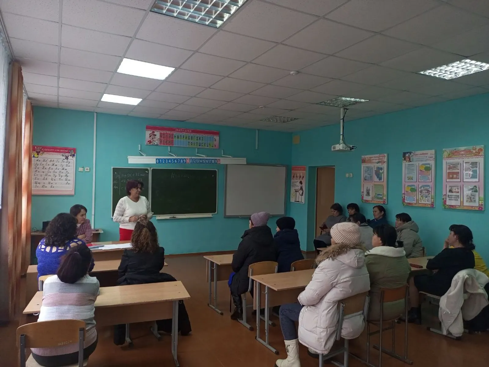 В Матраевской школе состоялось общешкольное родительское собрание