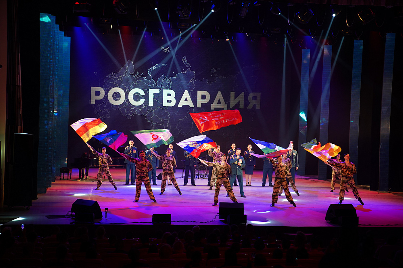 В Башкирии состоялся фестиваль ансамблей песни и пляски войск нацгвардии России