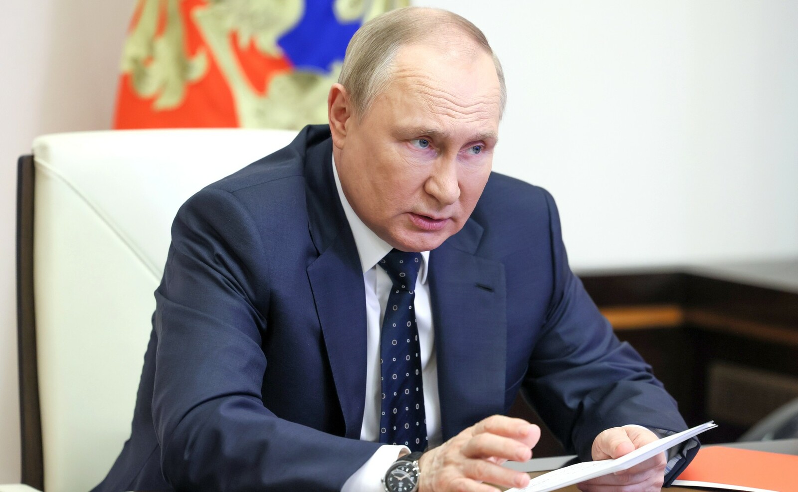 Под председательством Владимира Путина состоялось заседание Совета Безопасности Российской Федерации