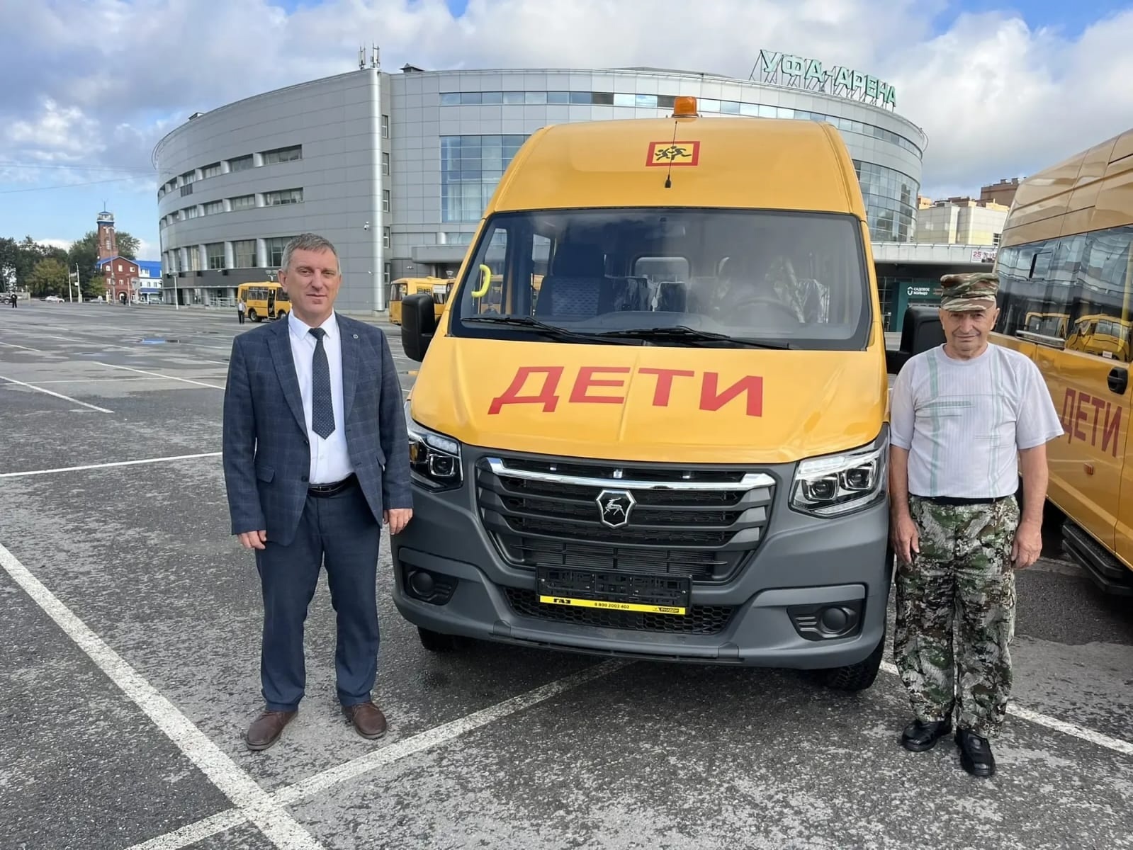 Современные автобусы для школьников Башкирии