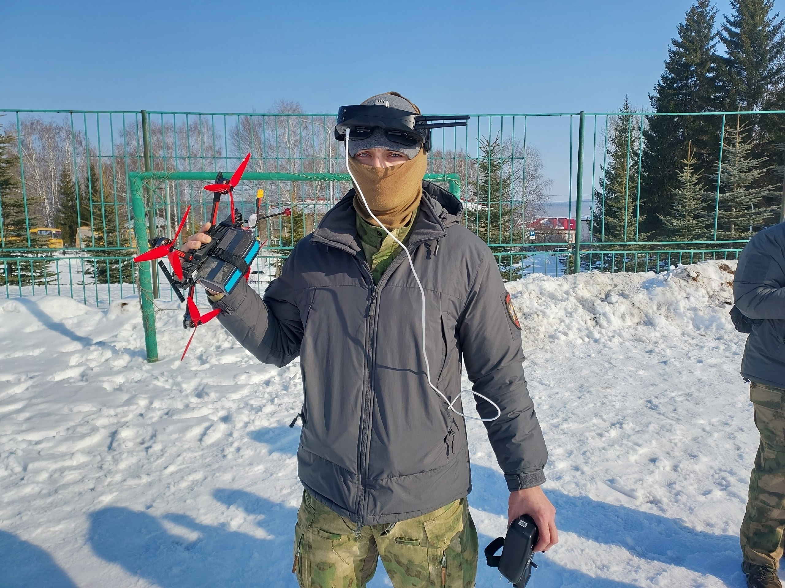 Бойцы из Башкирии работают с ударными и разведывательными БПЛА