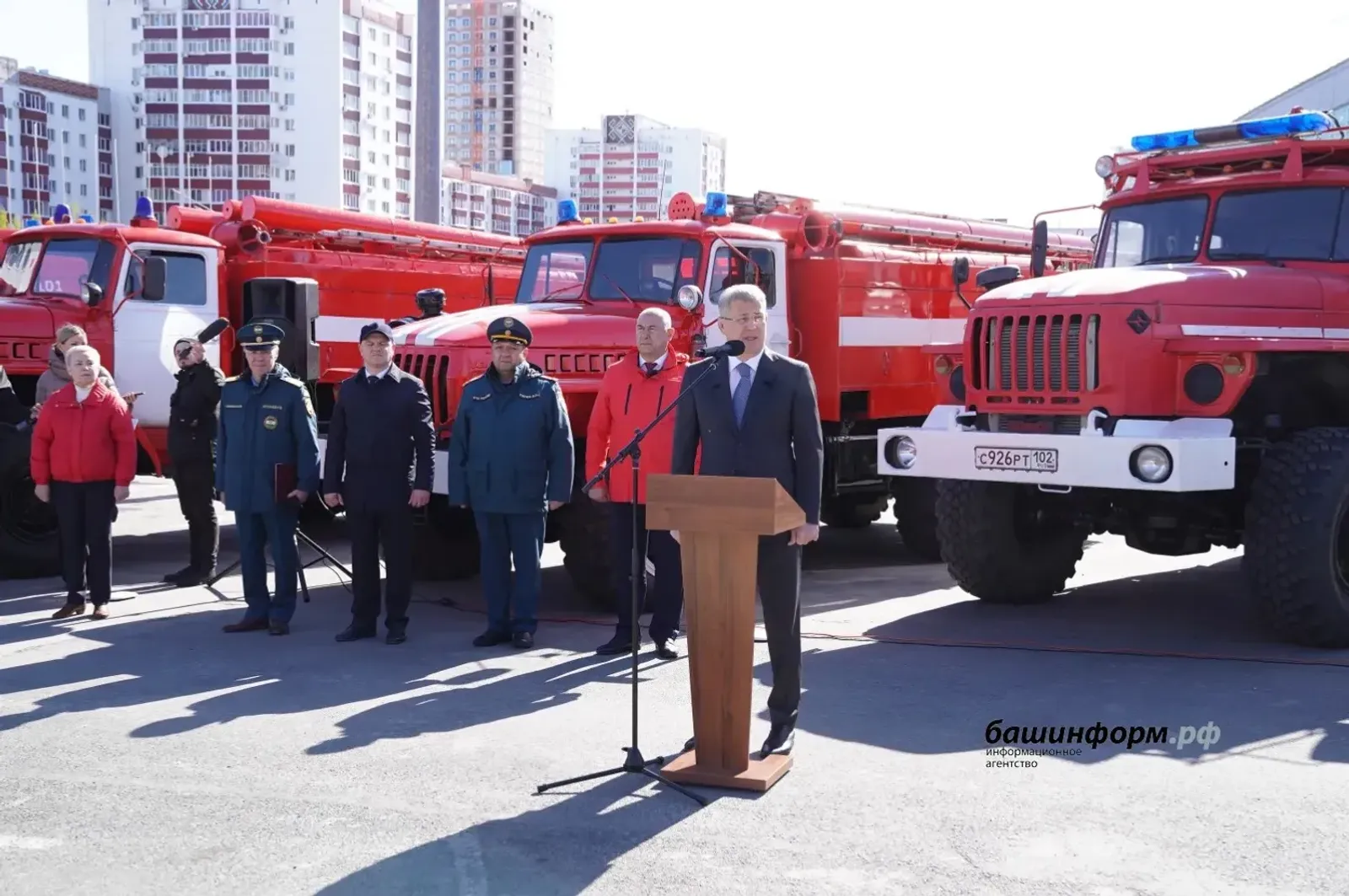 Поздравление с Днём пожарной охраны