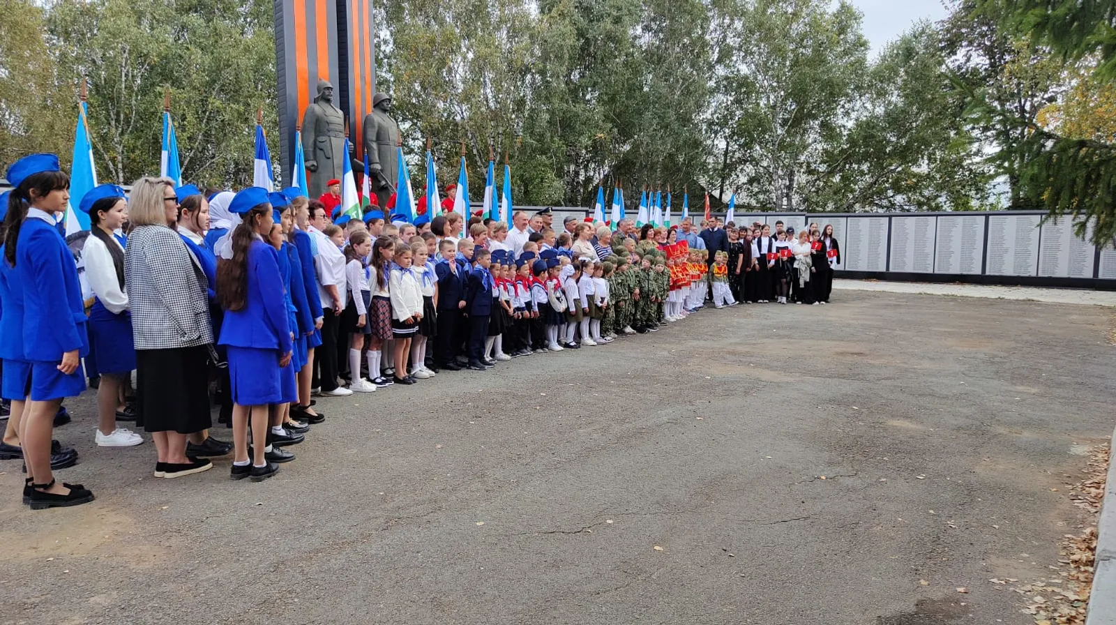 Просветительский марафон «Знамя мужества» и чести прибыл в Зилаирский район