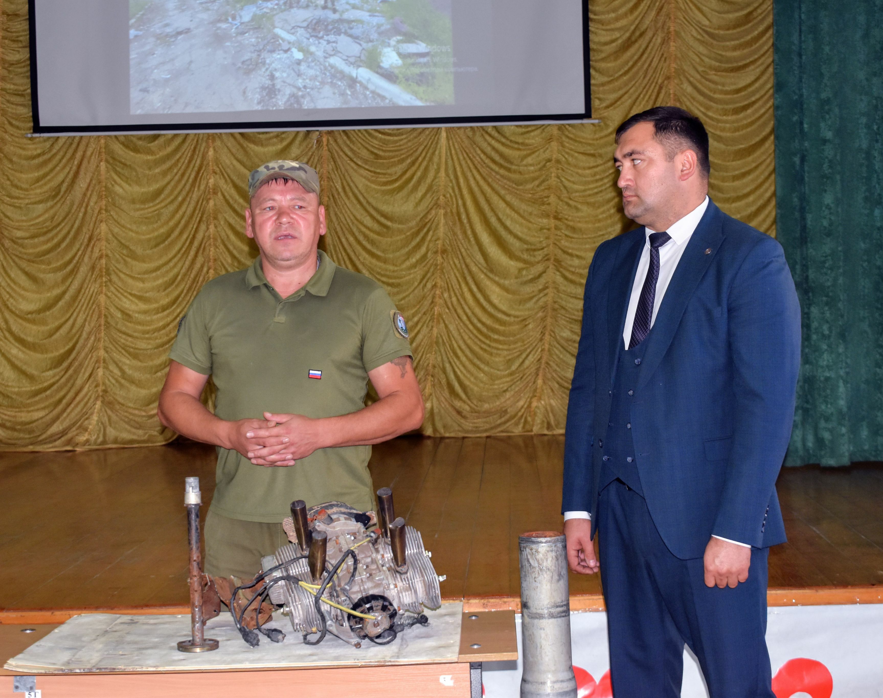 Урок мужества провели в Зилаирской гимназии