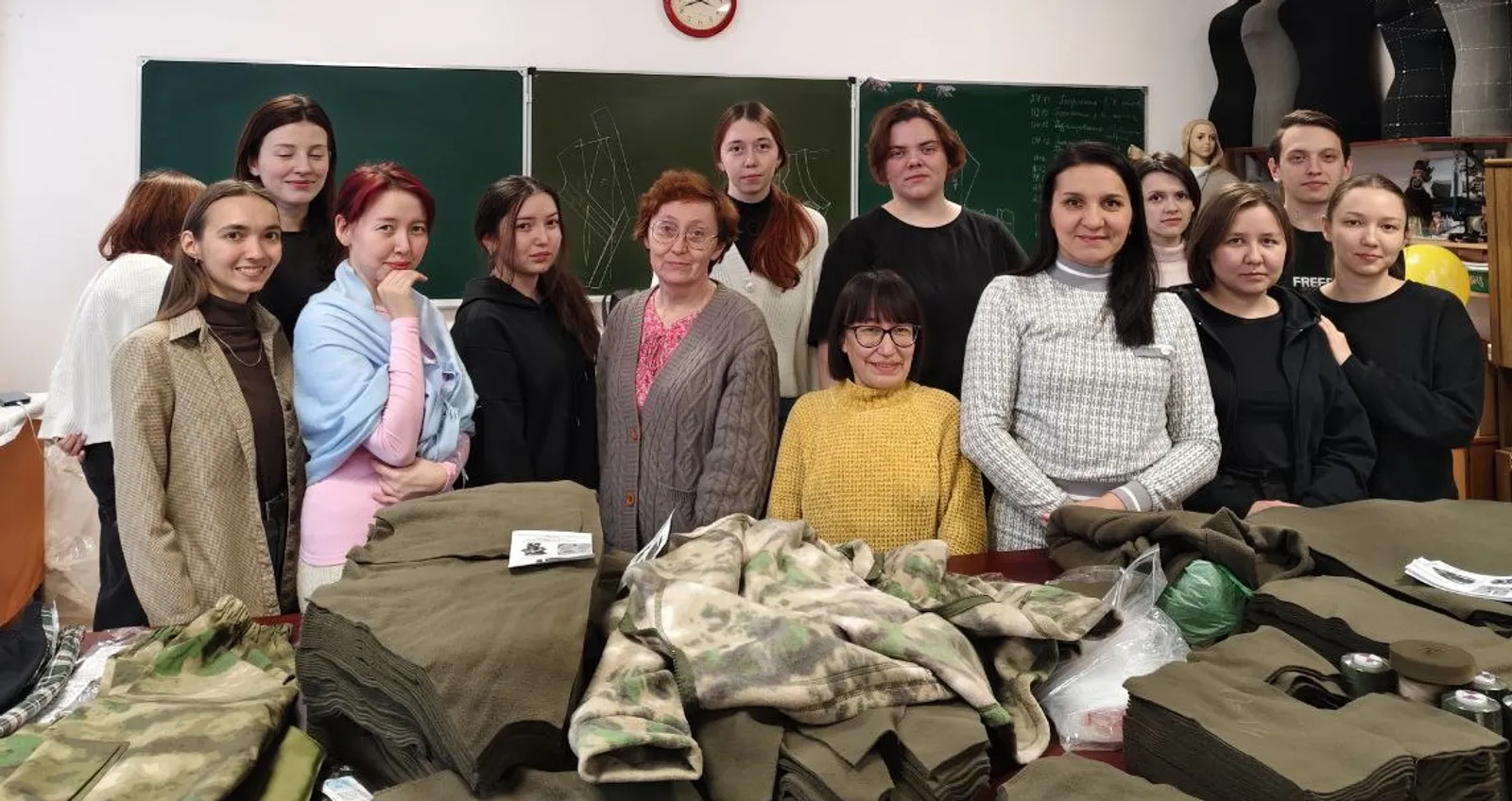 Одежду для защитников Отечества шьют в Межвузовском кампусе Уфы