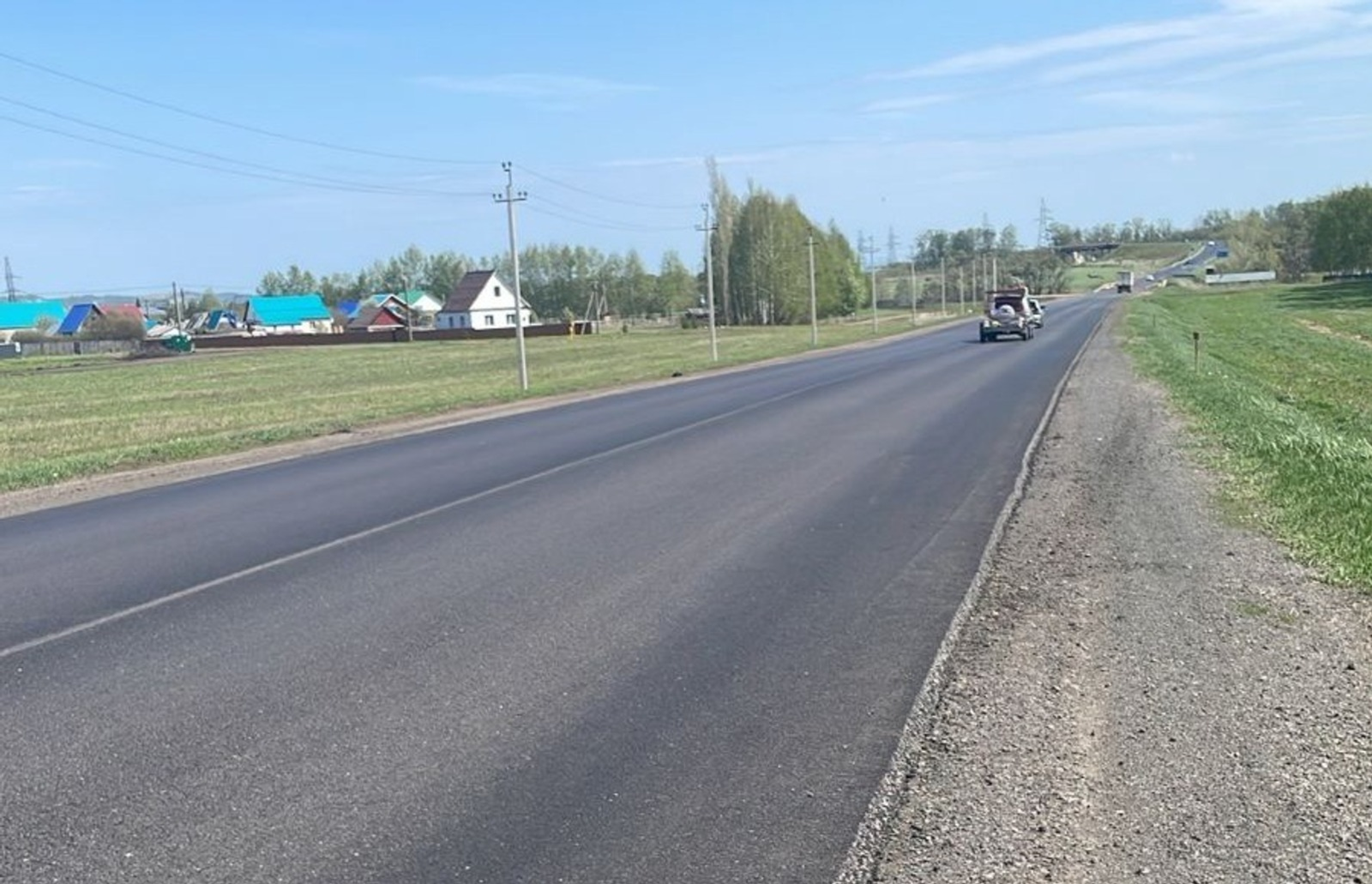 В Башкирии ремонтируют трассу к популярным туристическим объектам