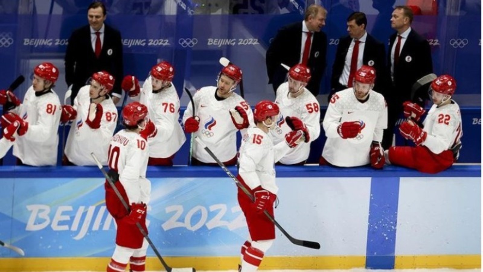 Мужская сборная России по хоккею вышла в полуфинал Олимпиады-2022, обыграв Данию