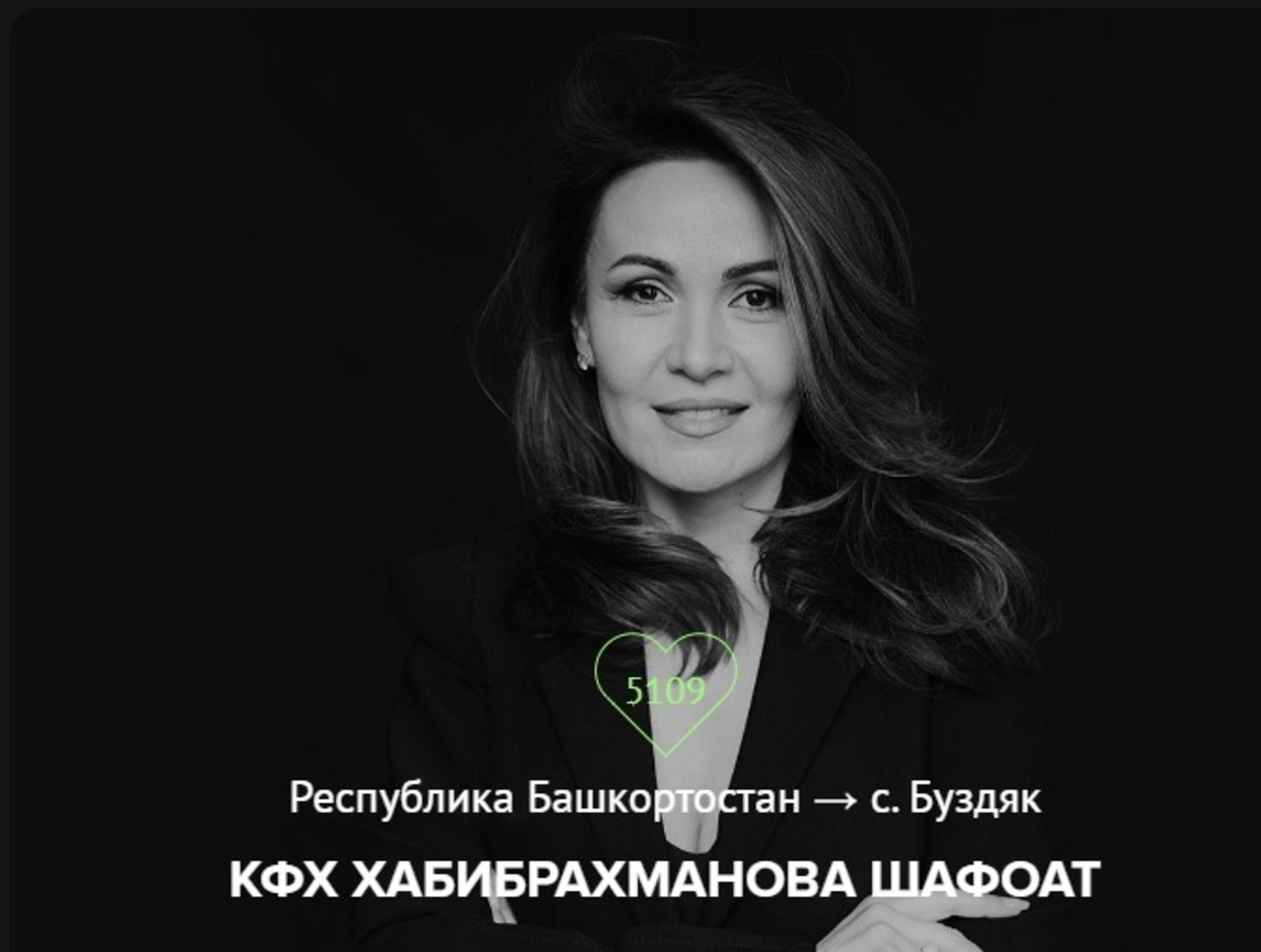 Жительница Башкирии номинирована на премию «25 легендарных фермеров»