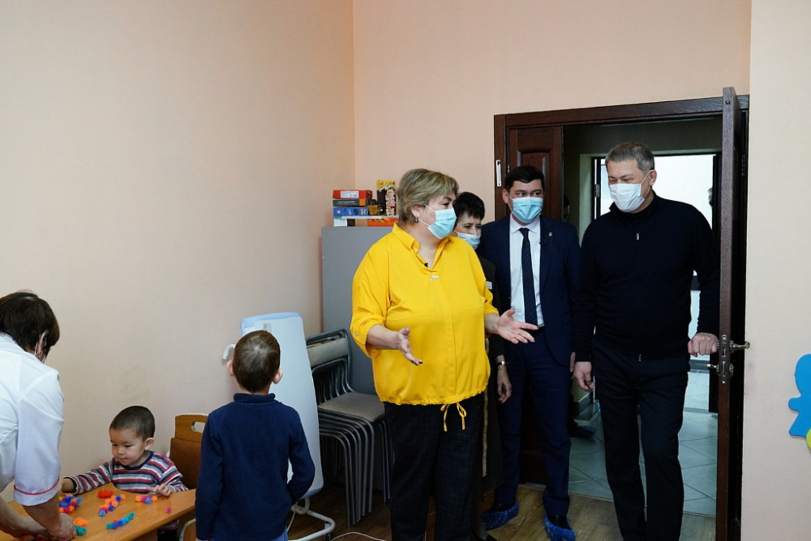 Глава Башкирии посетил детский реабилитационный центр в Татышлинском районе